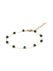 usha FESTIVAL Women Chain Bracelet in Gold Emerald