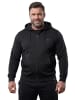 Men Plus Sweatshirt in schwarz