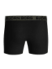 Björn Borg Boxershort 12er Pack in Schwarz/Grün/Blau