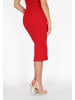 faina Women Skirt in red