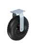 relaxdays Bockrolle in Schwarz - 3.00-4