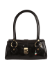 Florence Florence Schultertasche Leder schwarz ca. 29cm