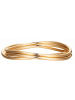 Yokoamii Set (Armband 3er) aus Metall-Legierung in gelbgold