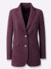 Heine Blazer in aubergine