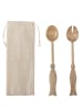 Bloomingville Salatbesteck SEVA Mango Holz 2er Set