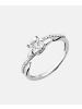 Diamant L'éternel Ring aus 375 Weißgold mit Diamant