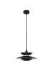 Beliani Pendelleuchten JURGA in Schwarz - (W) 33 x (H) 150 x (L) 33 cm