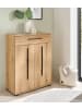Furn.Design Schuhschrank Evoke Eiche 80 x 103 cm, Kommode mit Soft-Close