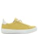Tamaris WIDE FIT Sneaker in YELLOW NUBUC