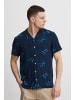 BLEND Kurzarmhemd BHShirt - 20716117  Lässiges Kurzarmhemd mit Muster in Blau