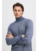 BLEND Strickpullover BHBRUTON roll neck knit in Blau