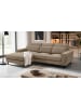 Inn.Furn Sofa braun Cord 276 cm, Ecksofa 4-Sitzer, L-Sofa Ottomane links