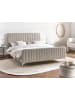 Beliani Doppelbett LUNAN in Grau - (W) 166 x (H) 101 x (L) 215 cm