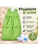 Kinderhaus Blaubär Daunen-Schlafsack Thermo-Nest TOP in Melange Limette