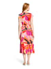 Betty Barclay Jerseykleid mit Blumenprint in Red/Pink