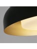 Licht-Erlebnisse Deckenlampe (B)36.5 x (L)36.5 x (H)11.5 cm in Schwarz Gold