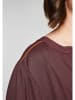 sheego Longbluse in burgund