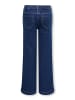 KIDS ONLY Jeans mit weitem Bein in Dark Blue Denim