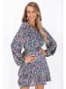 IZIA Dress in blue multicolor