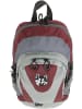 Polar Husky Wanderrucksack 28 l Raymond in Dunkelrot/Hellgrau/Grau