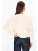 myMo Women Sweater in offwhite multicolor