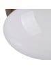Licht-Erlebnisse Deckenlampe Ø 20 x (H)14 cm in Antik Weiß