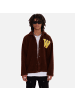COFI 1453 Fleecejacke Teddy W in Braun