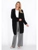 Albee Women Cardigan in Black Melange
