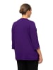 Ulla Popken Shirt in tiefes violett