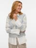 Vero Moda Strickjacke in Light Grey Melange
