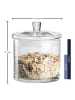 LEONARDO Glasdose mit Deckel handgefertigt TOP in 1,5 Liter in transparent