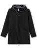 sheego Sweatjacke in schwarz