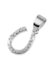 Adeliás Damen Anhänger aus 925 Silber mit Zirkonia in silber