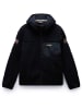 Napapijri Hoodie "Yupik Fzh 3" in Schwarz