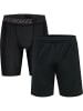 Hummel Hummel Shorts Hmlte Multisport Herren Schnelltrocknend in BLACK/BLACK
