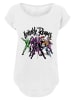 F4NT4STIC Long Cut T-Shirt DC Comics Batman Loveable Rogues in weiß