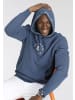 Delmao Kapuzensweatshirt in blau