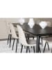 ebuy24 Essgruppe Ellis (7-teilig) Schwarz 85 x 230 cm