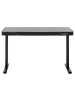 Beliani Höhenverstellbarer Schreibtisch KENLY in Schwarz - (W) 120 x (H) 72 x (L) 60 cm