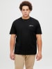 JACK & JONES PLUS T-shirt in Black