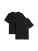 Marc O'Polo Doppelpack Rundhals-T-Shirts regular in Schwarz