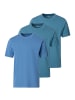 Casa moda T-Shirt Basic in Dunkelblau / blau