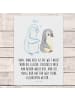 Mr. & Mrs. Panda Trauerkarte Trauer  Papa mit Spruch in Weiß