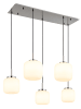 Globo lighting Hängeleuchte "KLADORA" in silver