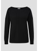 s.Oliver Strickpullover langarm in Schwarz