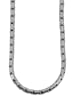 Adeliás Unisex Halskette – Schlangenkette aus Edelstahl 60 cm in silber