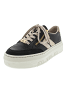 rieker Plateausneaker in schwarz