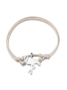 Ailoria FLAMANT Armband beige/silber in roségold