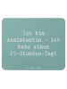 Mr. & Mrs. Panda Mouse Pad Spruch Assistentin Zauber mit Spruch in Meeresbrise