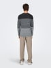 Only&Sons Dünner Langarm Strickpullover Rundhals Basic Sweater ONSPANTER in Grau-2